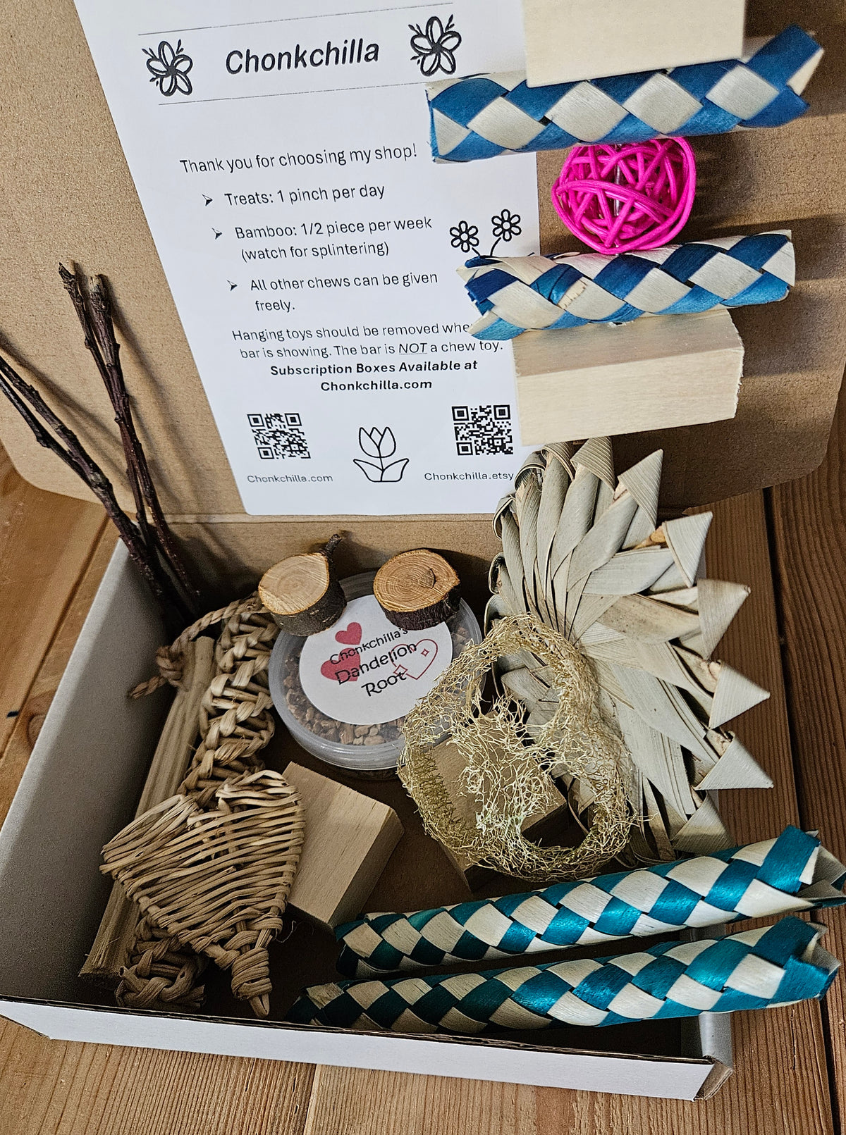 Chin-tastic Subsciption Box